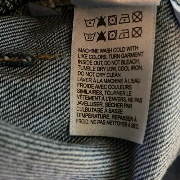 Lucky Brand Size 10 30 High Rise Wide Leg Crop Jeans Cropped - Picture 7 of 9